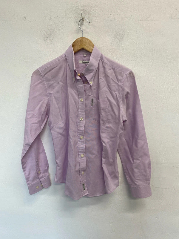 Lovely Ben sherman lilac shirt lightweight UK 12 KA001