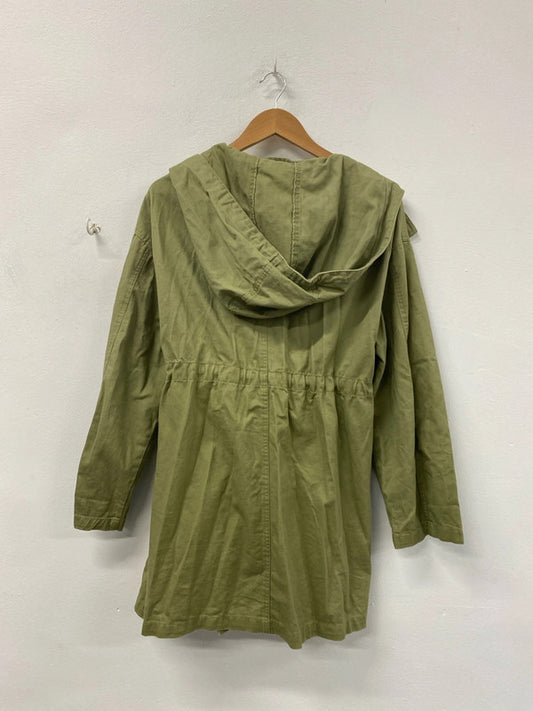 ASOS Chic Khaki Parka Jacket UK 12 LP003