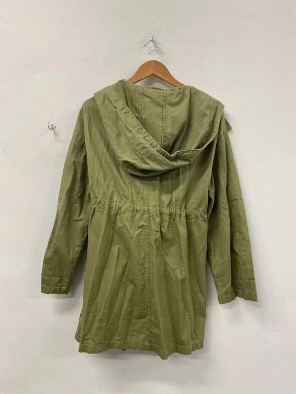 ASOS Chic Khaki Parka Jacket UK 12 LP003