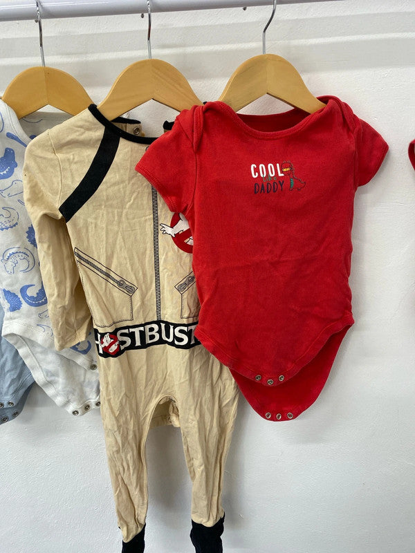 Lovely boys baby bundle of baby grows m&s primark age 18-36m LN001 #26