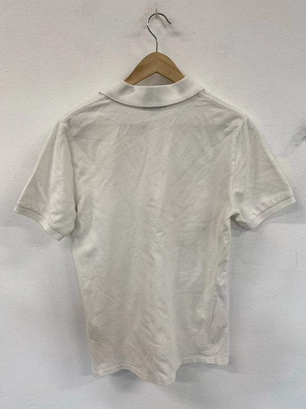 Classic white Ralph Lauren polo L SD001
