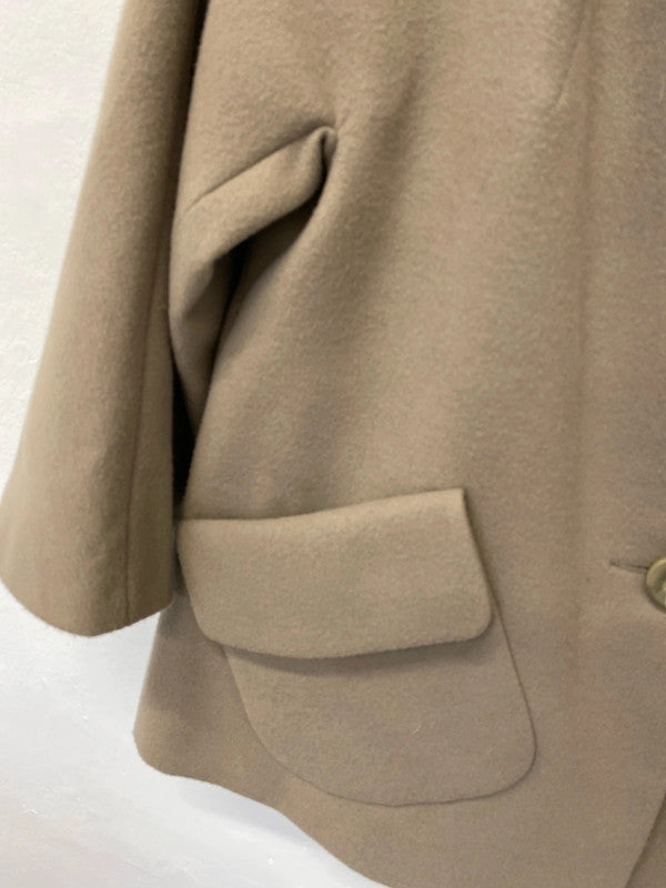 Fabulous M&S Autograph Sable coat cape Uk8 classic LD003