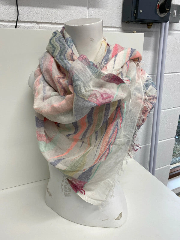 Fabulous Ombré London Aztec shawl boho scarf wrap KM004