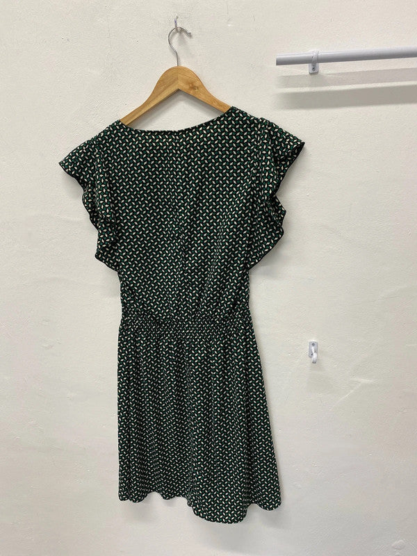 Fabulous Cache Cache French classic geometric dress Uk12 JM003