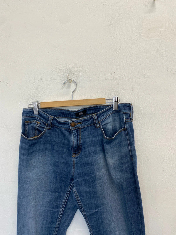 Lovely F&F blue jeans uk 10 long UK KW002