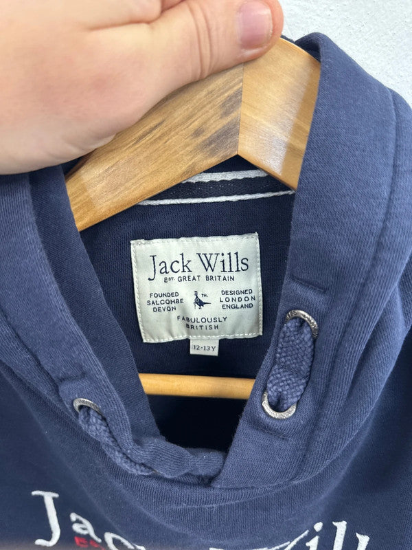Classic Jack Wills navy 12-13y hoodie NC001