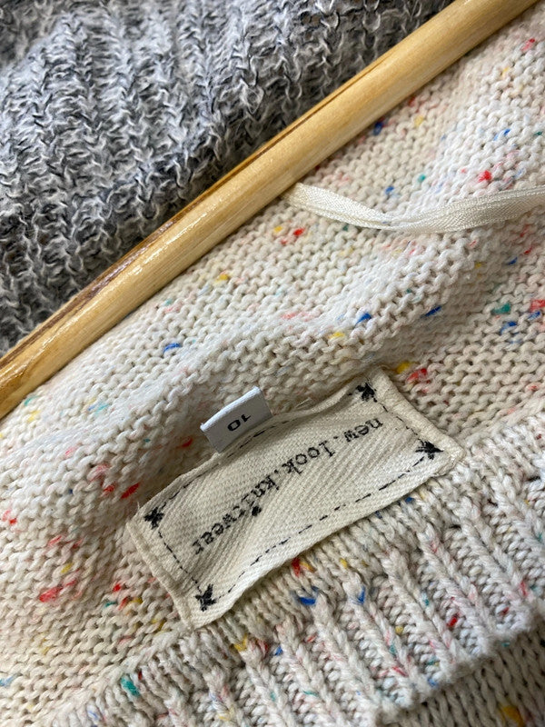 Fabulous duo of loose fit open front cardigans Superdry / New Look UkM #6 JR001