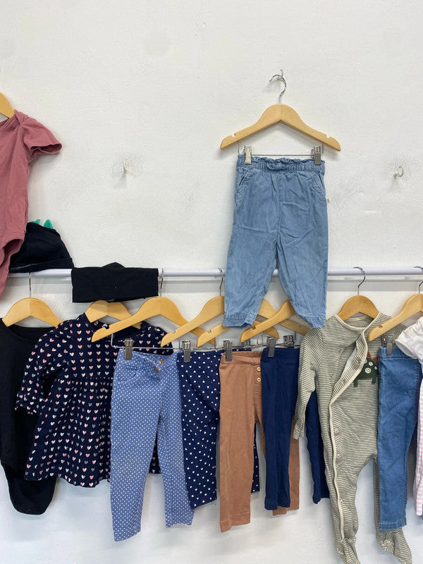 Fabulous baby bundle 12-18m summery girls H&M m&s AL002 #7