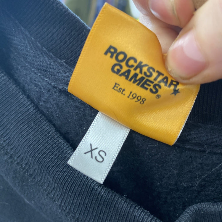 Rockstar Games Official Sweatshirt UkXS Black NC001
