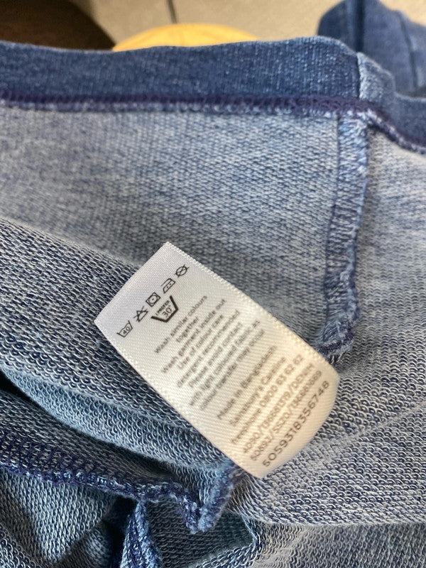 Fabulous Tu Woman Blue tunic jersey top Uk18 LG004