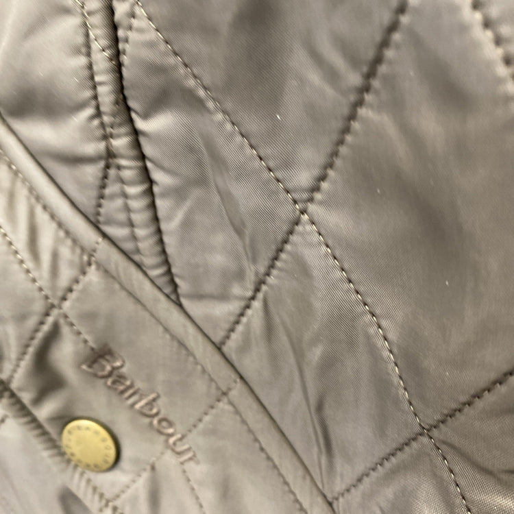 Barbour Kensington Ladies Quilted Jacket Chocolate Brown UK 8 JM008
