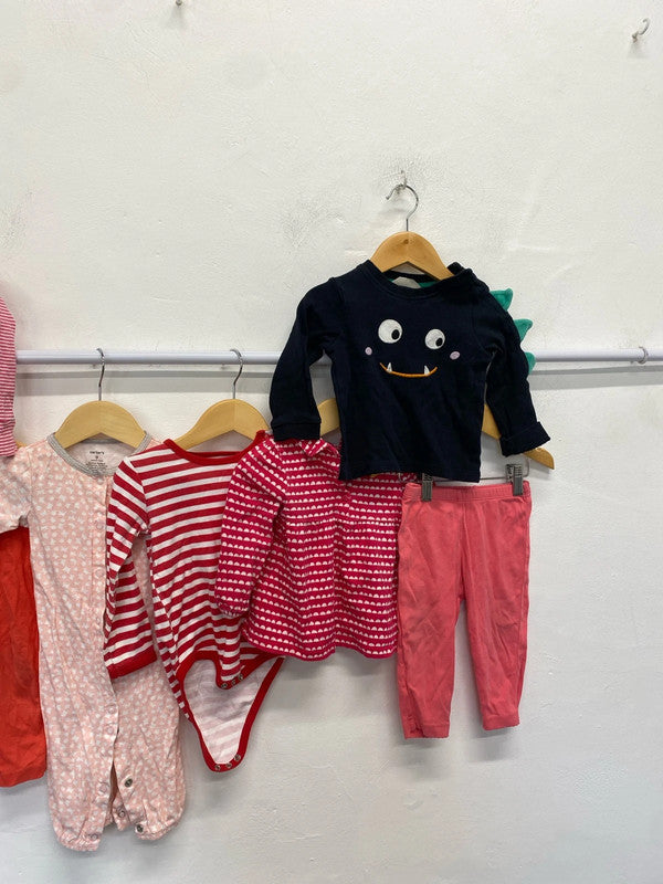 Gorgeous baby girl bundle colorful cute carters John Lewis 9-12m AL002 #4