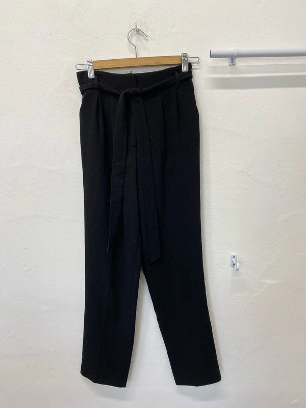 Fabulous black pleated formal trousers UK6 HDR01