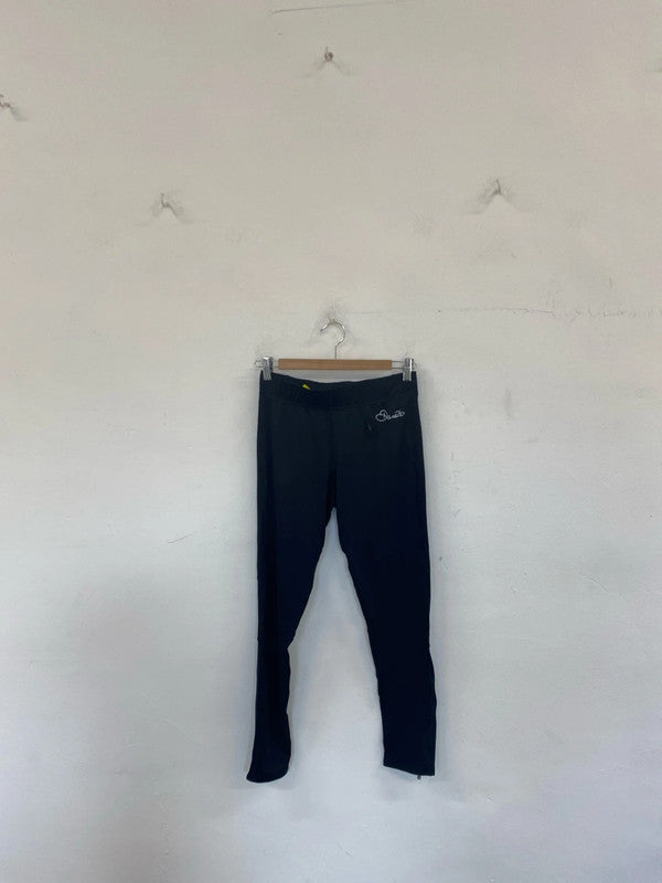 Dare 2 Be Sleek Black Gym Leggings UK 12 LW005