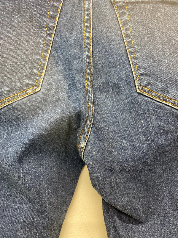 Topshop Chic Navy Skinny Jeans UK 4 25W 30L AE001