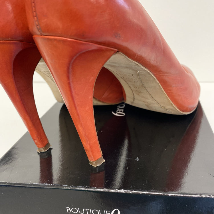 Boutique 9 Narcissa Burnt orange Stiletto Heels Women’s Uk8 USA9.5 JP001
