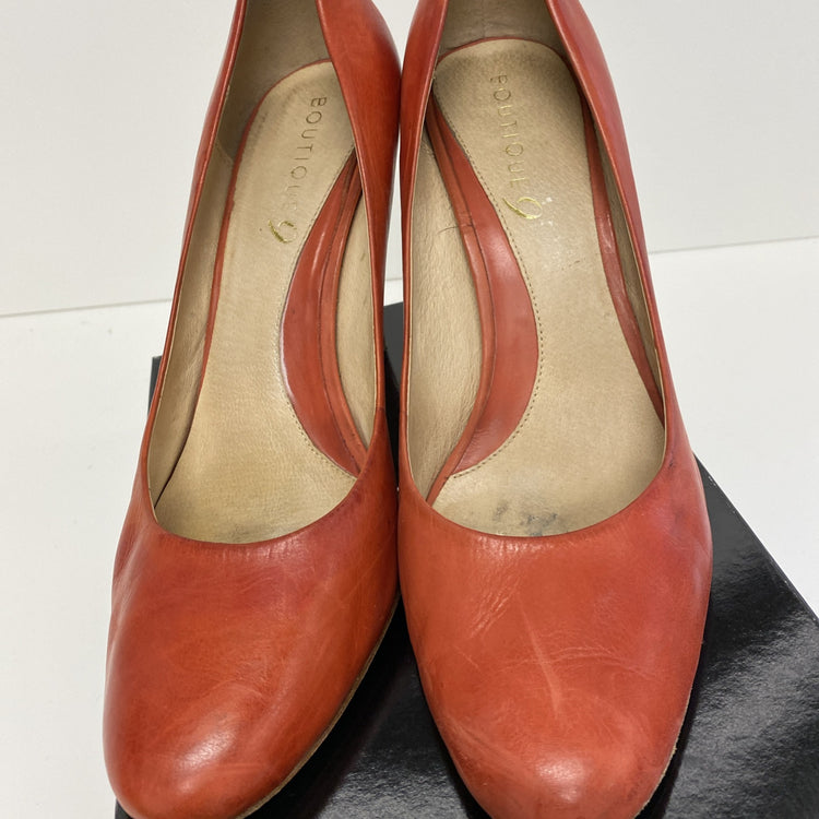 Boutique 9 Narcissa Burnt orange Stiletto Heels Women’s Uk8 USA9.5 JP001