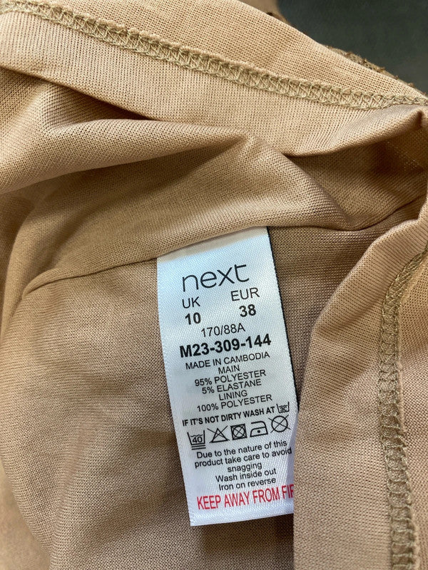 Lovely next bronze sequin tunic dress UK 10 MB001