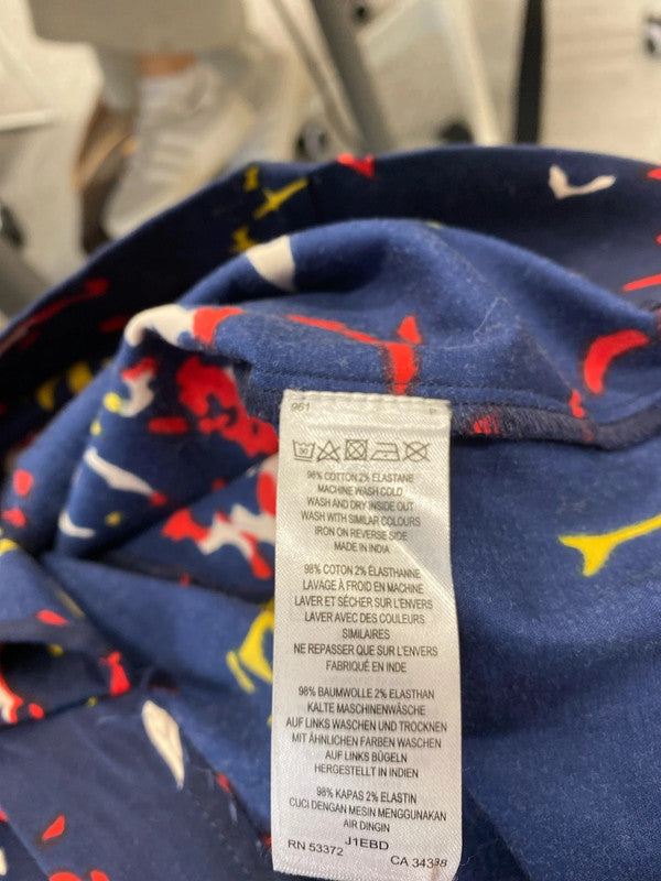 Fabulous Great Plains Navy fitted pencil dress UkXS AG006