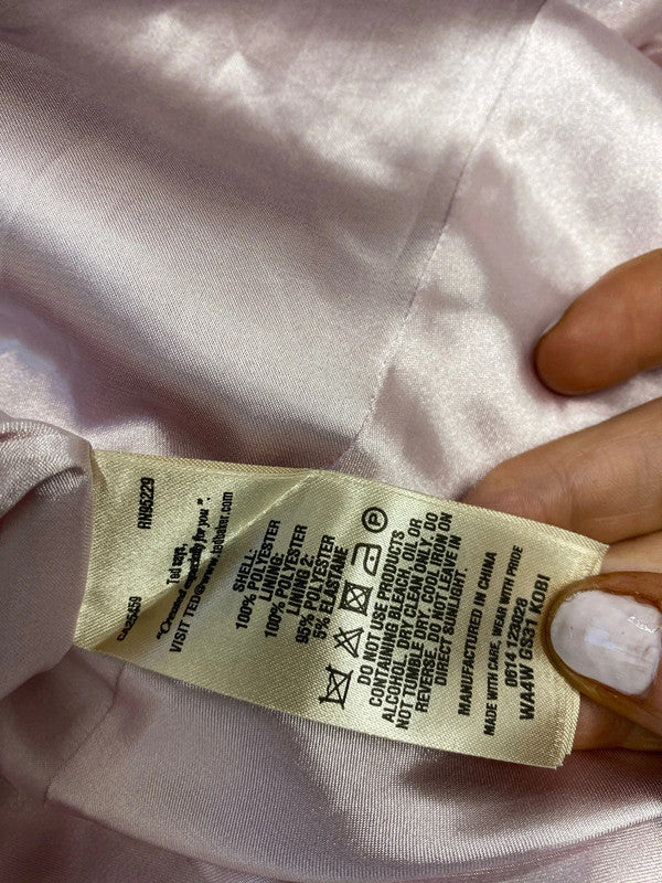 Fabulous Ted Baker Kobi Occasion pink skirt Uk16 JB005