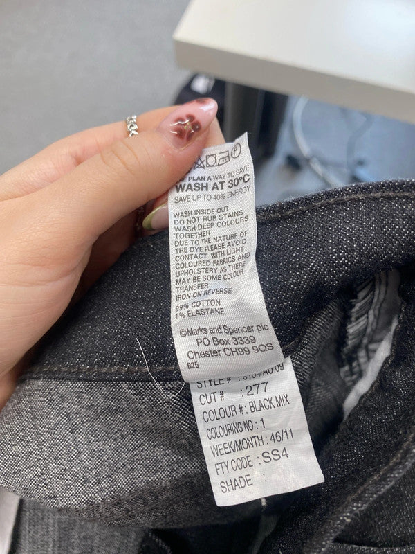 Lovely m&s grey bootcut jeans UK 8 Y2K MM005