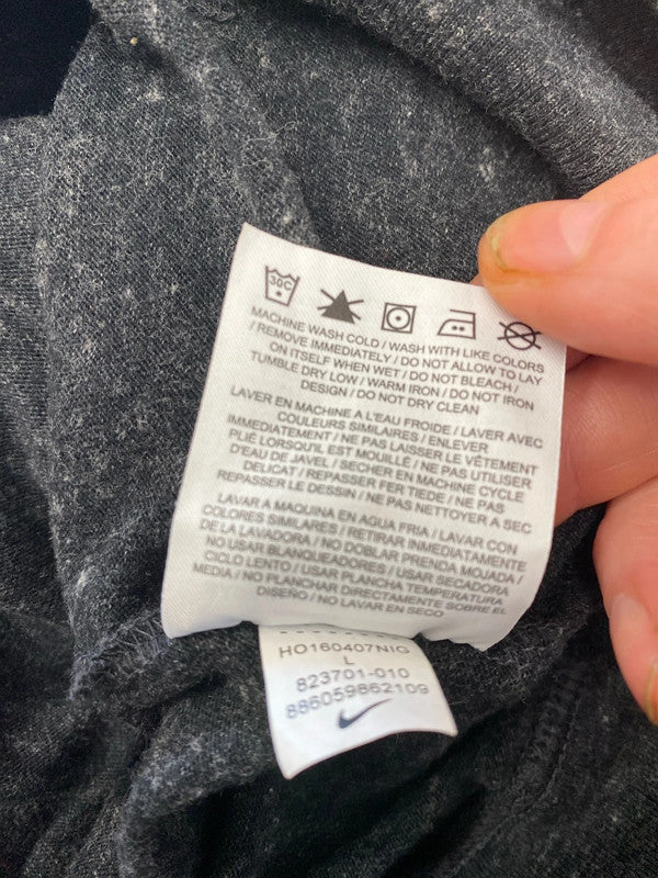 Fabulous Nike Charcoal Grey Marl hoodie UkL Ladies GW001