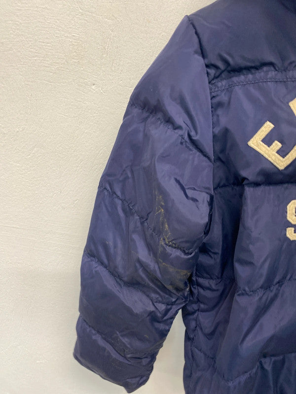 Fabulous Scotch Shrunk navy puffer jacket age 6 JP001