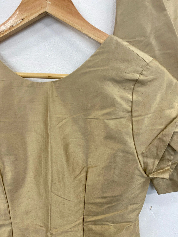 Mistys Vintage 80s Gold Mother of the Bride Dress & Bolero UK 10-12 MM005