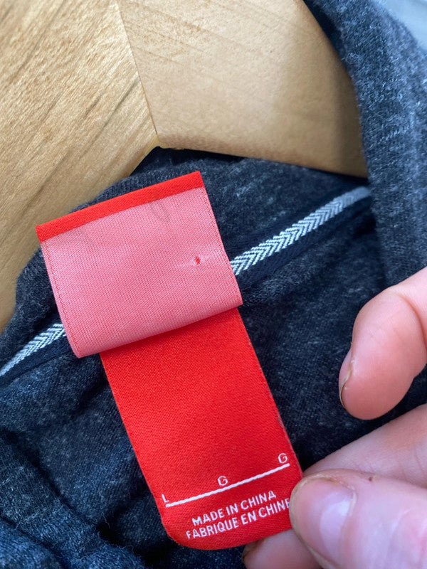 Fabulous Nike Charcoal Grey Marl hoodie UkL Ladies GW001