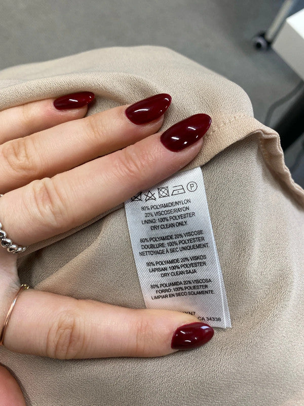 Lovely French connection navy lace midi dress UK 14 KN003