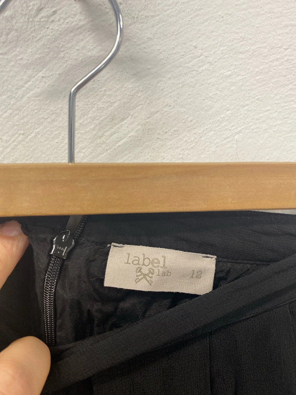 Gorgeous floaty Label Lab dipped lightweight sheer skirt 12 JR001