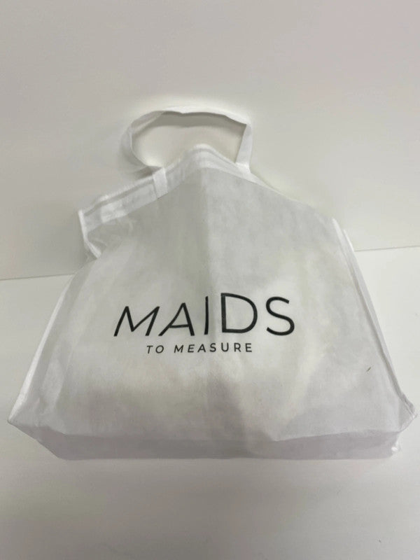 Fabulous Maids to Measure Charlene Sage green dress Uk24 & wrap CR002