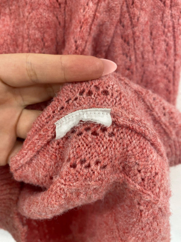 St Tropez Fabulous Coral Knit Jumper Size S SR006