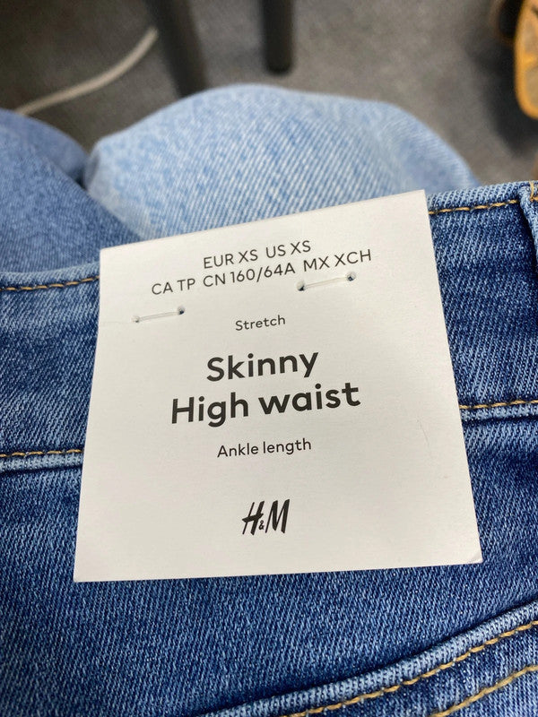 Fabulous high waist skinny jeans from H&M UkXS RG020