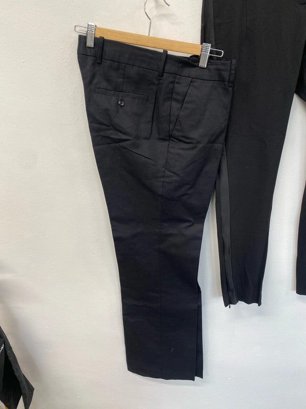 Classic duo of black trousers 16 H&M tuxedo #21 KM003