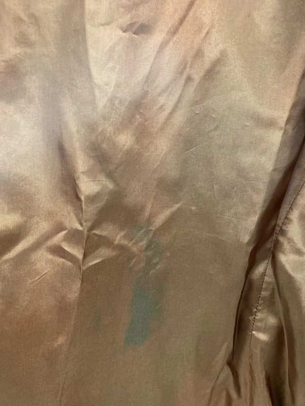 Vintage Womens Stylish Green Houndstooth Cashmere Blend Blazer UK 10-12 MM005