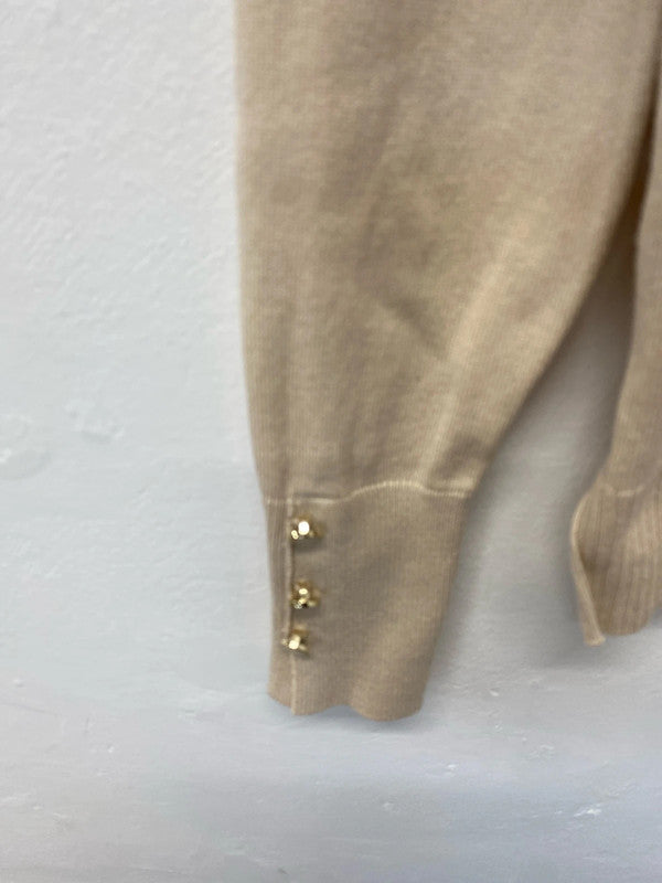 Fabulous Beige buscuit River Island Uk10 classic HDR01