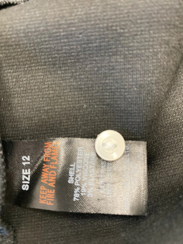 Fabulous Et Vous classic collared dress Uk12 Wednesday Adams’s AO001