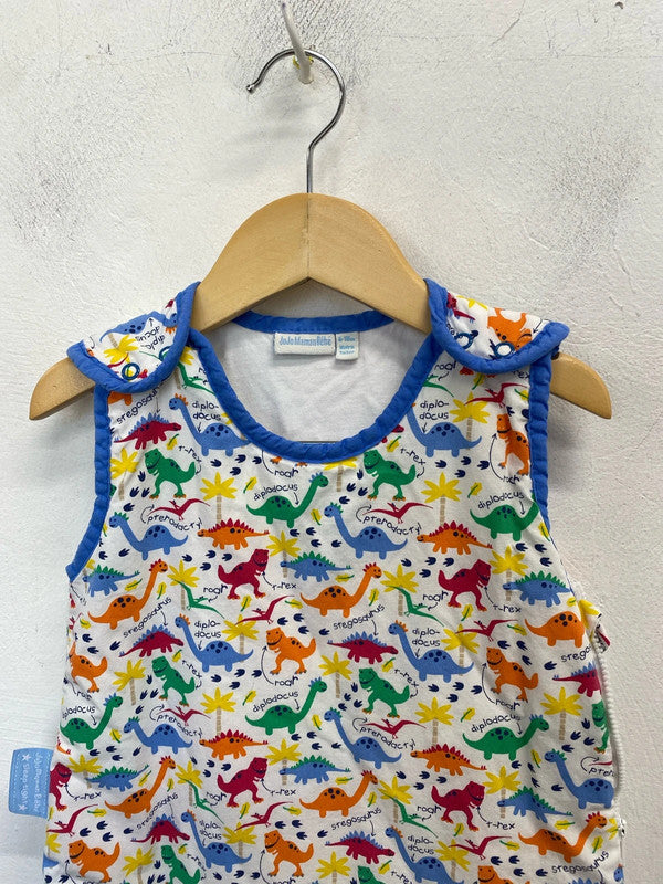Lovely jojo maman Bebe dino sleep sack UK 6-18m CJ001