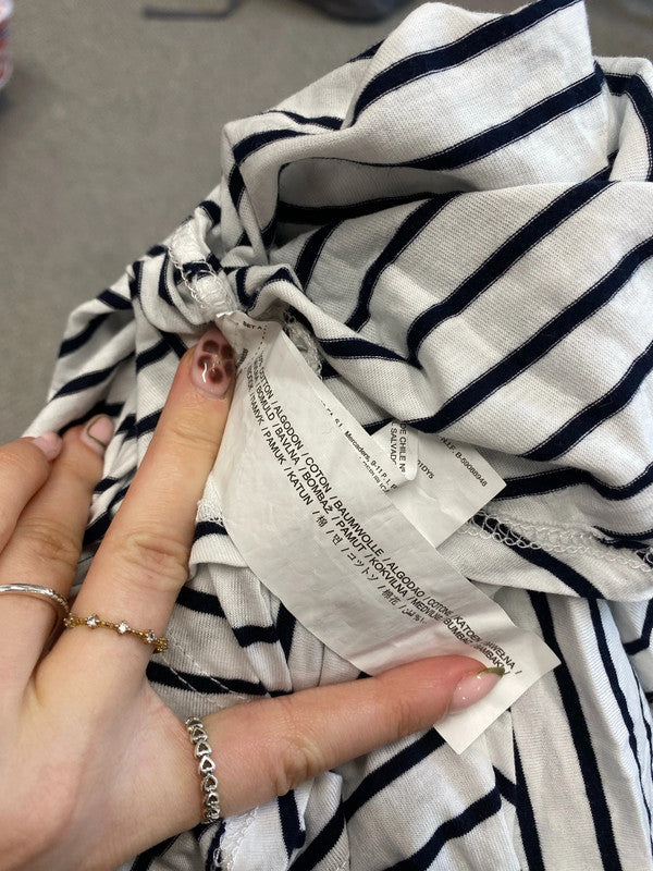 Lovely stunning casual duo of tops striped gap mango UK M/L NN001 #3