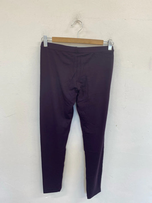 Boden Sleek & Soft Purple Leggings UK 12 LW005