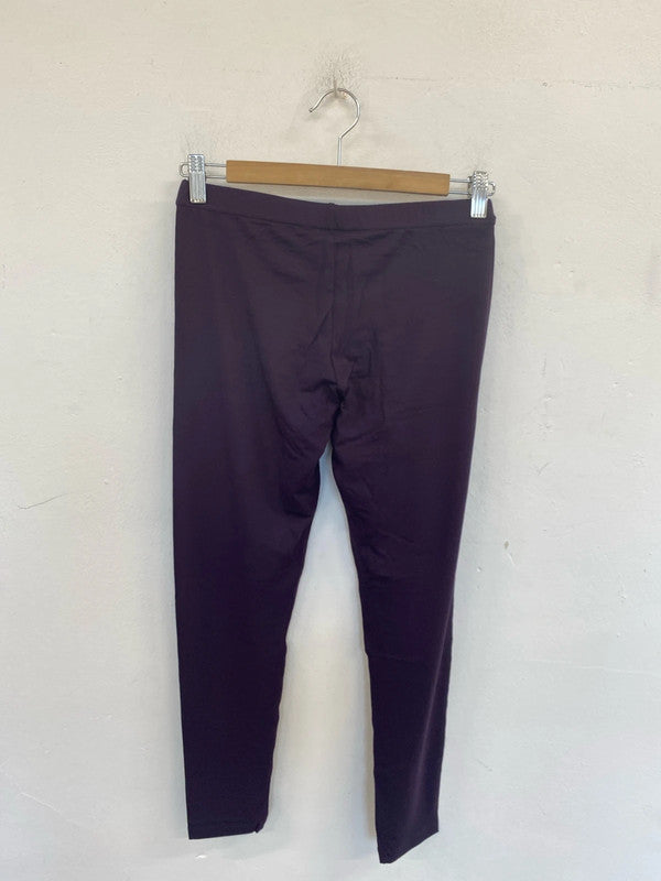 Boden Sleek & Soft Purple Leggings UK 12 LW005