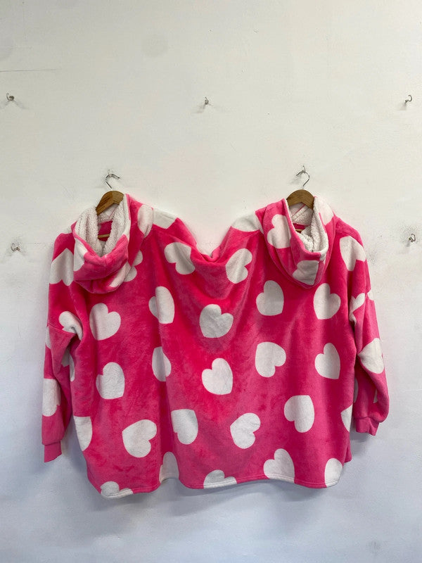 Fabulous Primark double snuggle fluffy 2 persons hoodie UK one size RG99