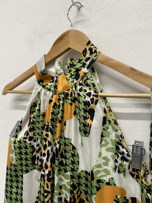 Fabulous Anonyme Designer Abstract Jumpsuit Uk10 SS002