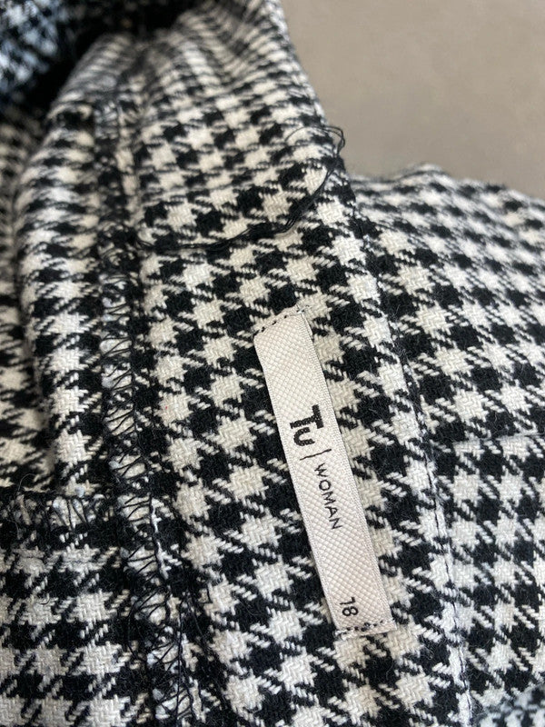 Gorgeous tu houndstooth shorts cute office UK 18 LB010