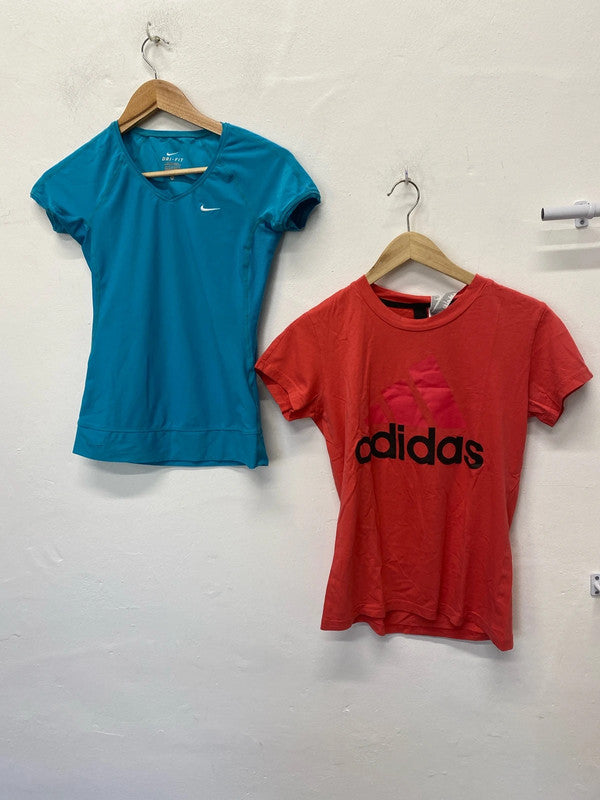 Fab duo of gym tops women’s UkXS or teenagers summer basics #5 GK002