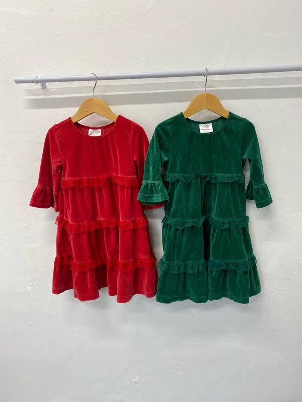 Fabulous duo of Hannah Andersson girls dress age 3-4 100cm #7 EL001
