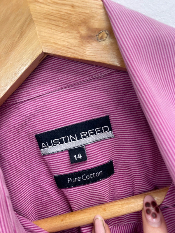 Lovely Austin reed duo of pattern shirts UK 14 KM005 #2