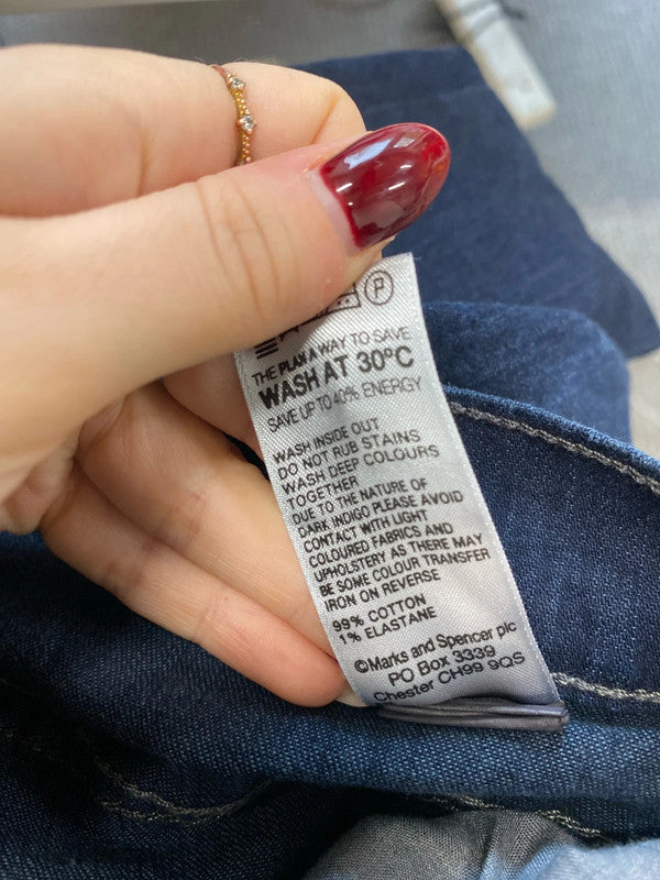 Lovely m&s navy jeans skinny UK 8 MM005