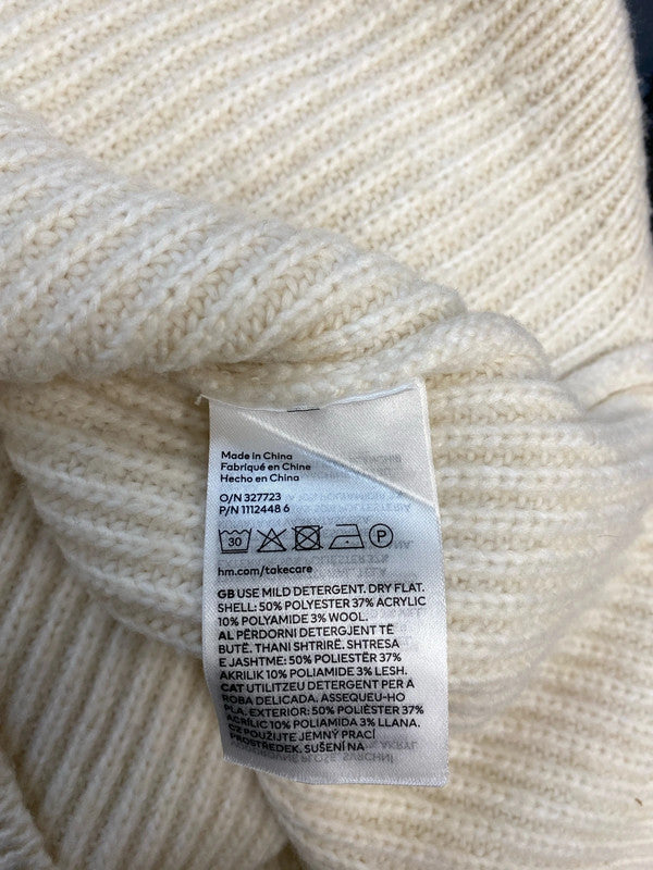 Fabulous Super cosy oversized soft knit jumper dress UkM H&M KS002